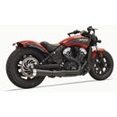 Bassani Road Rage Megaphone 2-into-1 Exhaust System for Indian 15-24 Indian Scout / Short  - Customhoj