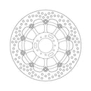 Moto-Master Brake Disc Honda CBR 600 F 99-00 Moto-Master Halo Front Right Brake Disc for Honda Customhoj