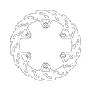 Moto-Master Brake Disc Yamaha BT 1100 Bulldog 02-06 Moto-Master Flame Rear Brake Disc for Yamaha Customhoj