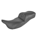 Saddlemen Roadsofa Extended Reach Plain Seat for Harley 08-25 Touring (excl. 23-25 CVO; 24-25 Road Glide / Street Glide) / Black / Without heating / Without backrest  - Customhoj