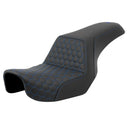 Saddlemen Step-Up Honeycomb for Harley 06-17 Dyna / Black / Blue  - Customhoj