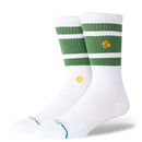 Stance Feelin Lucky Crew Socks Green / 38-42  - Customhoj