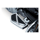 Kuryakyn Floorboards Harley All H-D (excl. 15-20 XG Street rider position) with correct adapters / Chrome Kuryakyn Phantom Mini Boards for Harley Customhoj