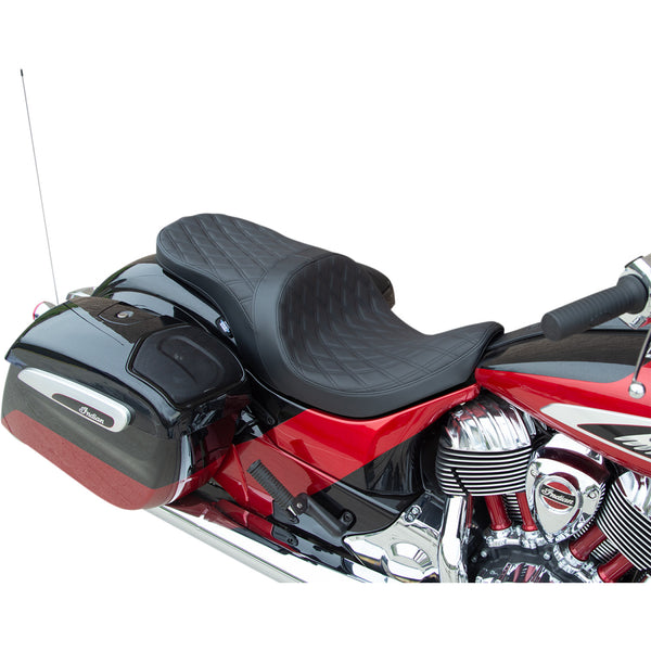Drag Specialties Matala profiili Touring Eteenpäin suunnattu istuin Indian