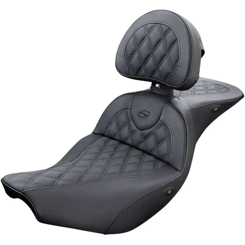 Saddlemen Roadsofa Lattice Stitch istuin varten Indian