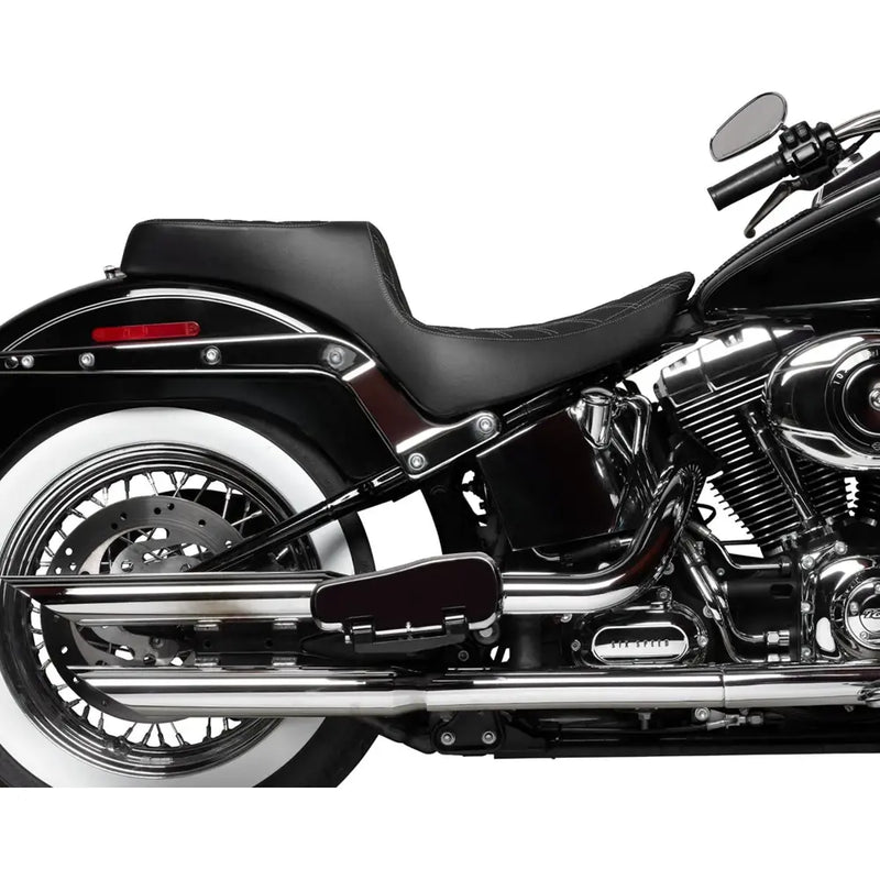 Drag Specialties Performance Predator 2-Up -istuin Harley-moottoripyörään