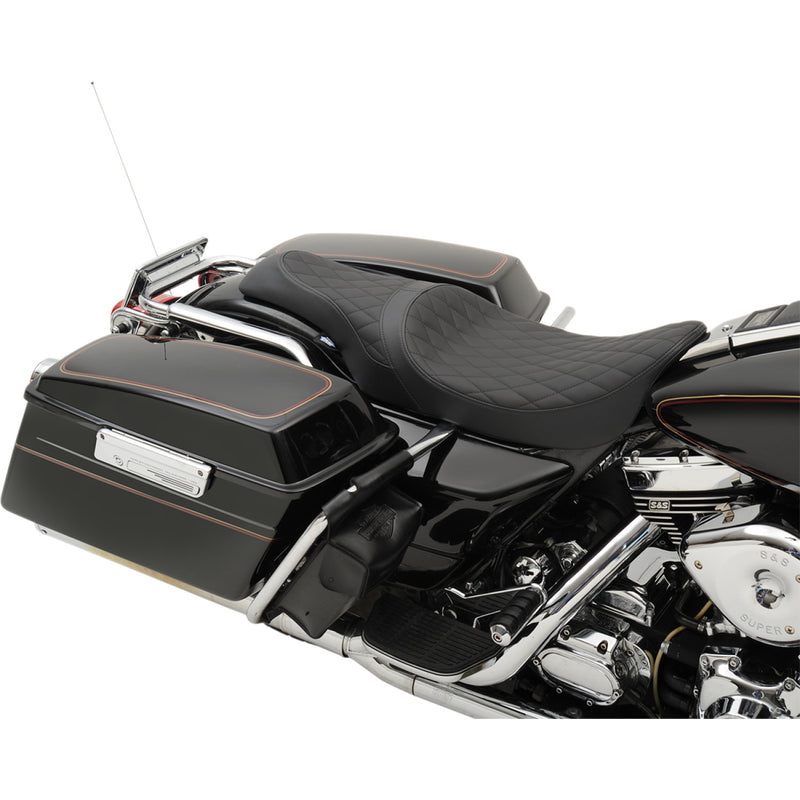 Drag Specialties Caballero 2-Up -istuin Harleyyn 