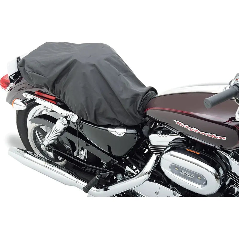 Drag Specialties EZ Glide II muunneltava sadesuoja moottoripyörän selkänojaan