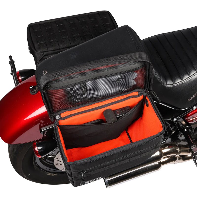 Thrashin Supply Escape 18L heitettävät moottoripyörän satulalaukut