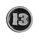#13 Biker Pin