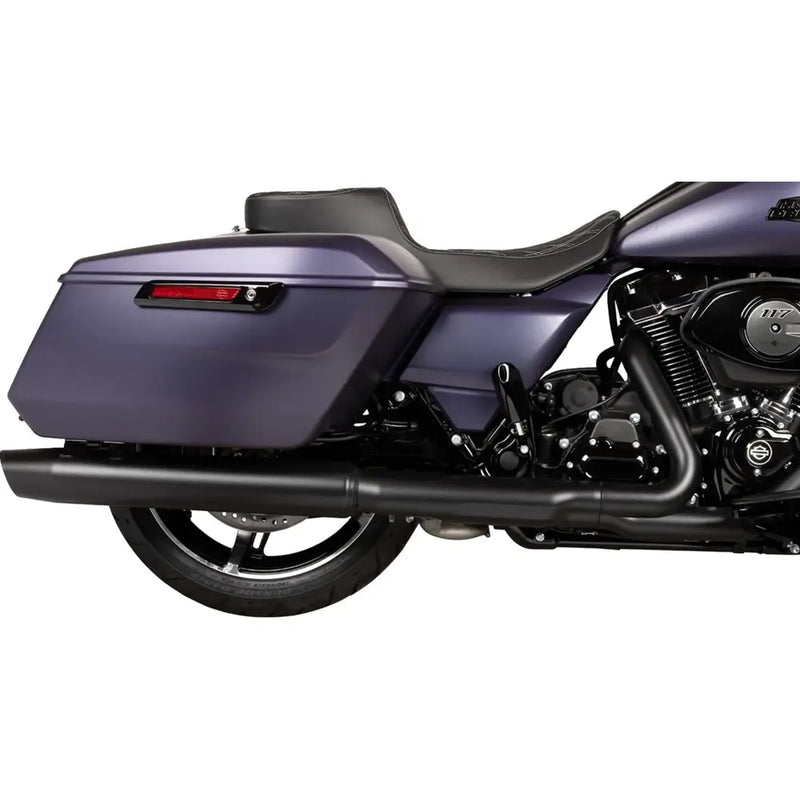 Drag Specialties Performance Predator 2-Up Extended Reach -istuin Harley-moottoripyörään