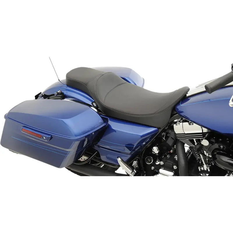 Drag Specialties Predator 2-Up -pidennetty istuin Harley-moottoripyörille