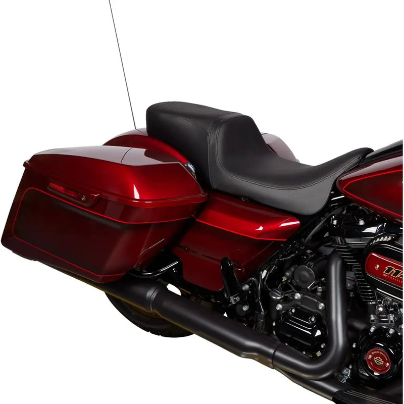 Drag Specialties Performance Predator 2-Up -istuin Harley-moottoripyörään
