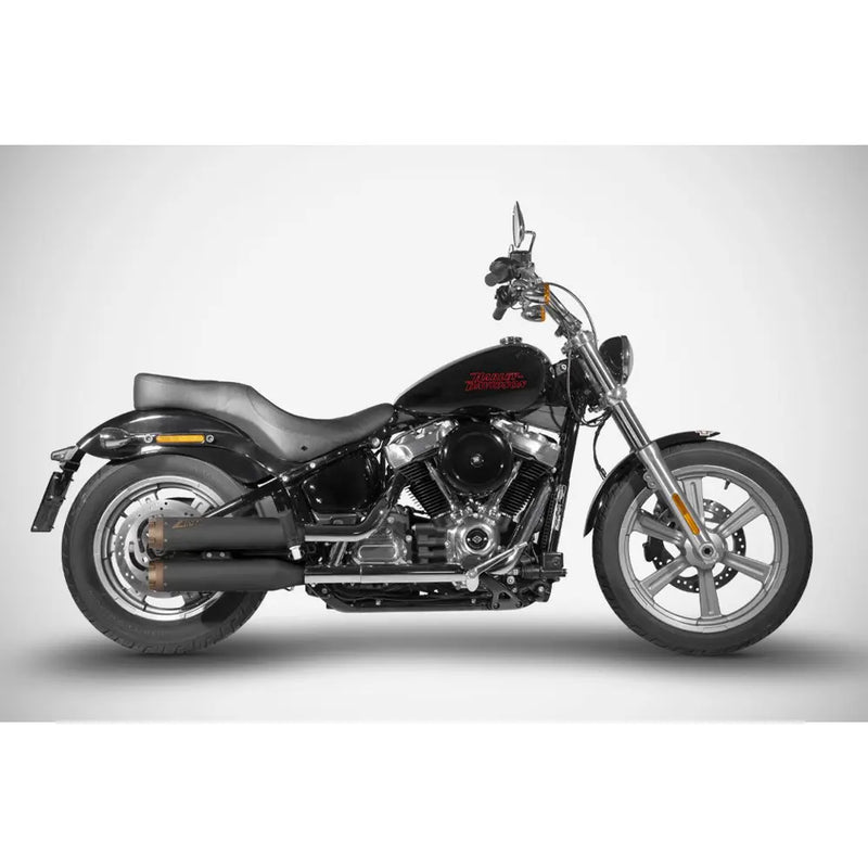 Zard EC Euro 4/5 hyväksytty päällekkäinen Slip-On äänenvaimentimet Harleylle Softail