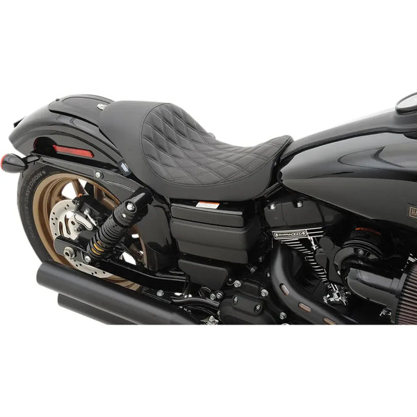 Drag Specialties 3/4 matala yksinistuin Harleyyn 