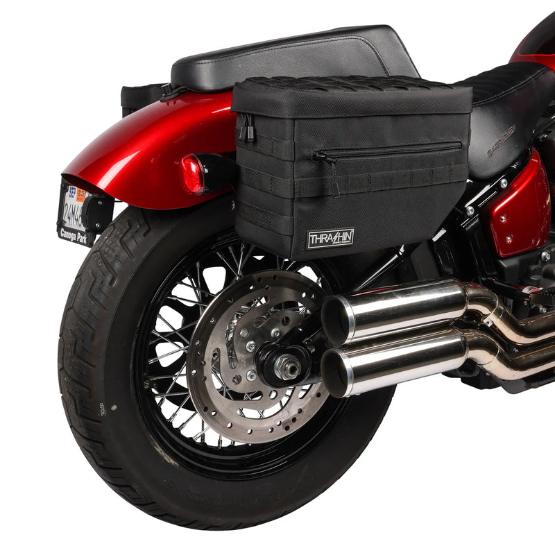 Thrashin Supply Escape 18L heitettävät moottoripyörän satulalaukut