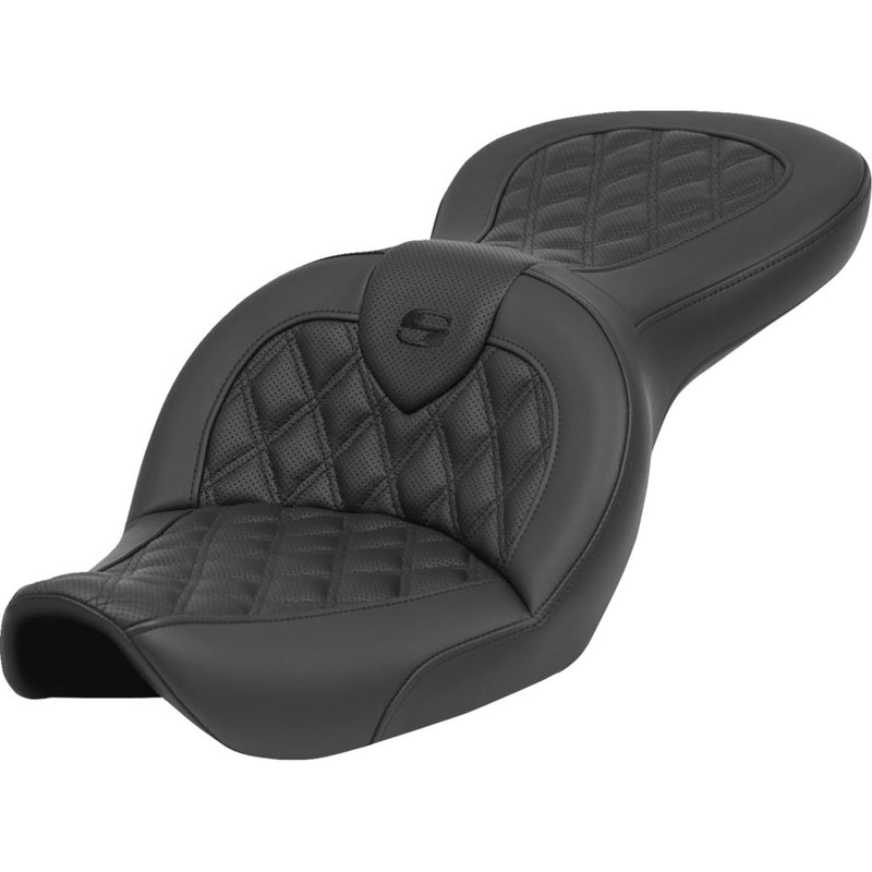 Saddlemen Roadsofa Lattice Stitch -istuin Harleylle