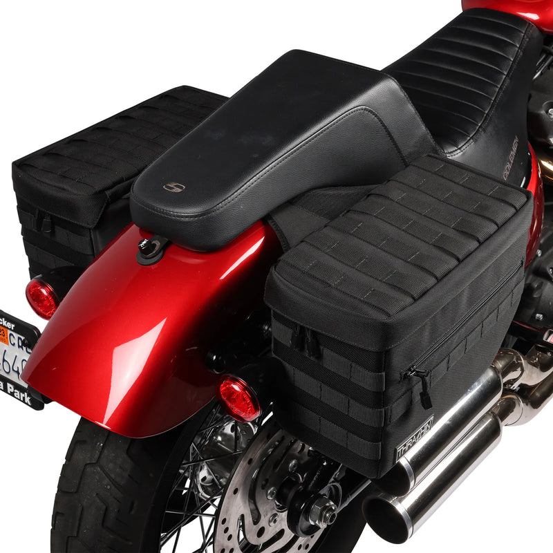 Thrashin Supply Escape 18L heitettävät moottoripyörän satulalaukut