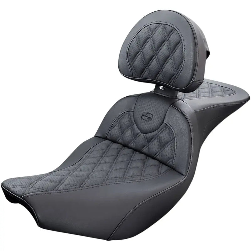 Saddlemen Roadsofa Lattice Stitch istuin varten Indian