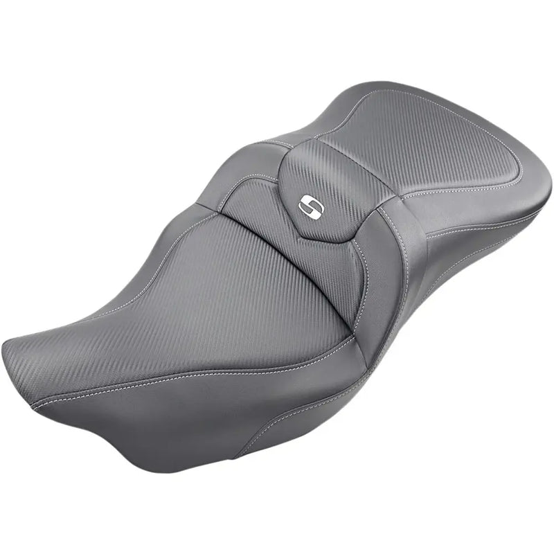 Saddlemen Roadsofa Extended Reach Plain istuin Harleylle