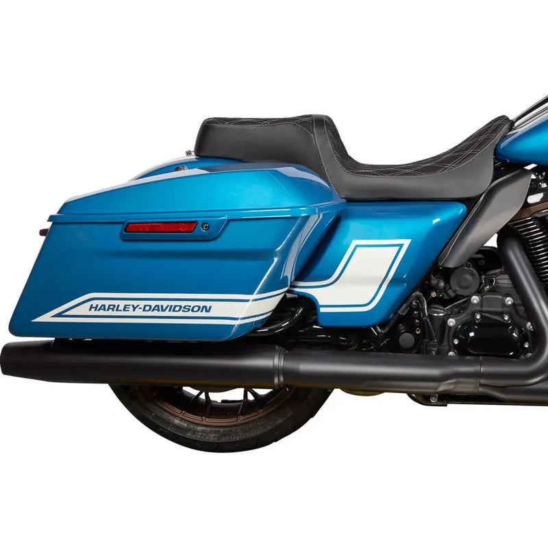 Drag Specialties Performance Predator 1-Up -istuin Harleyyn 