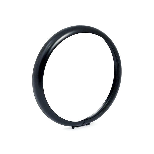 5-3/4" Headlight Trim Ring Bates Black