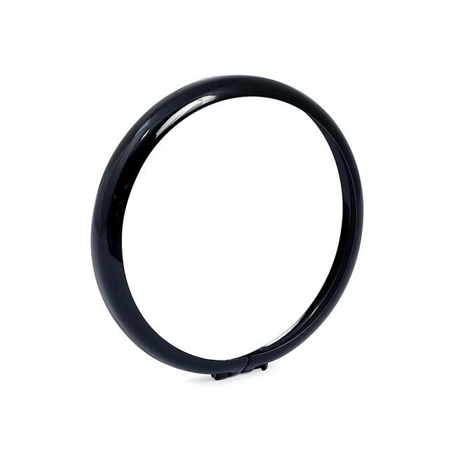 5-3/4" Headlight Trim Ring Bates Gloss Black