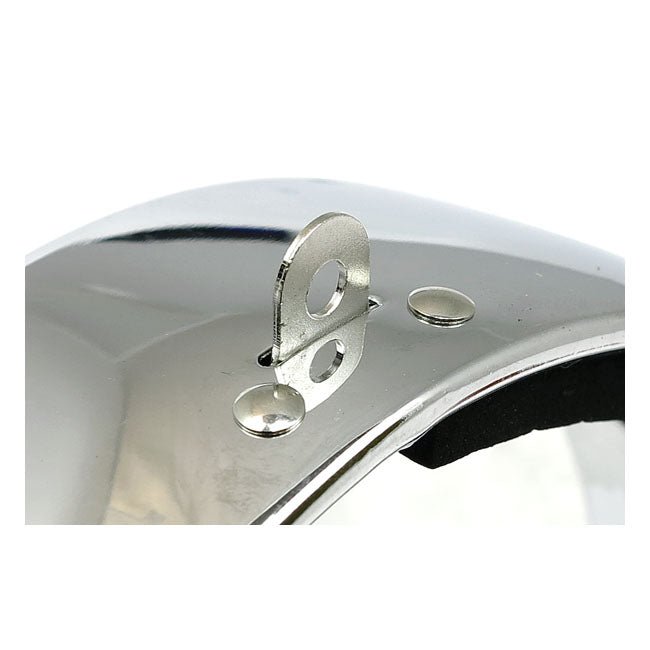 5 - 3/4" Headlight Trim Ring Recessed Harley Davidson Wrinkle Black - Customhoj