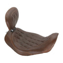 Mustang Wide Tripper -yksipaikkainen satula Harley-moottoripyörään