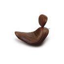 Mustang Wide Tripper -yksipaikkainen satula Harley-moottoripyörään