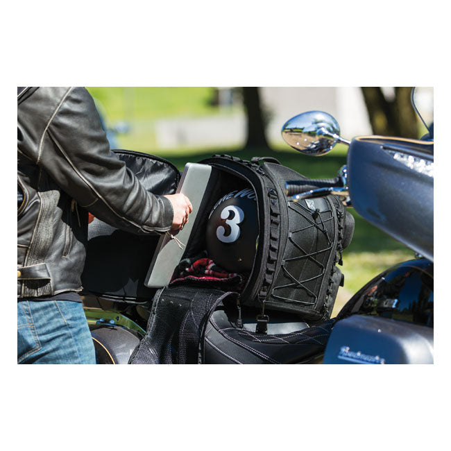 Kuryakyn Momentum Road Warrior 60L moottoripyörän satulalaukku