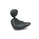 Mustang Wide Tripper -yksipaikkainen satula Harley-moottoripyörään