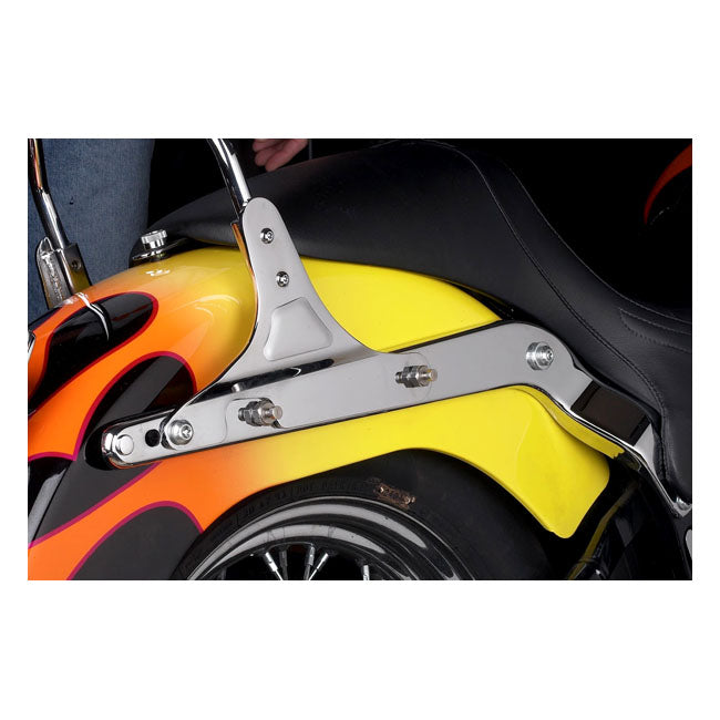 Cycle Visions Bareback Quick Release -satulalaukkujärjestelmä Harley-moottoripyörille
