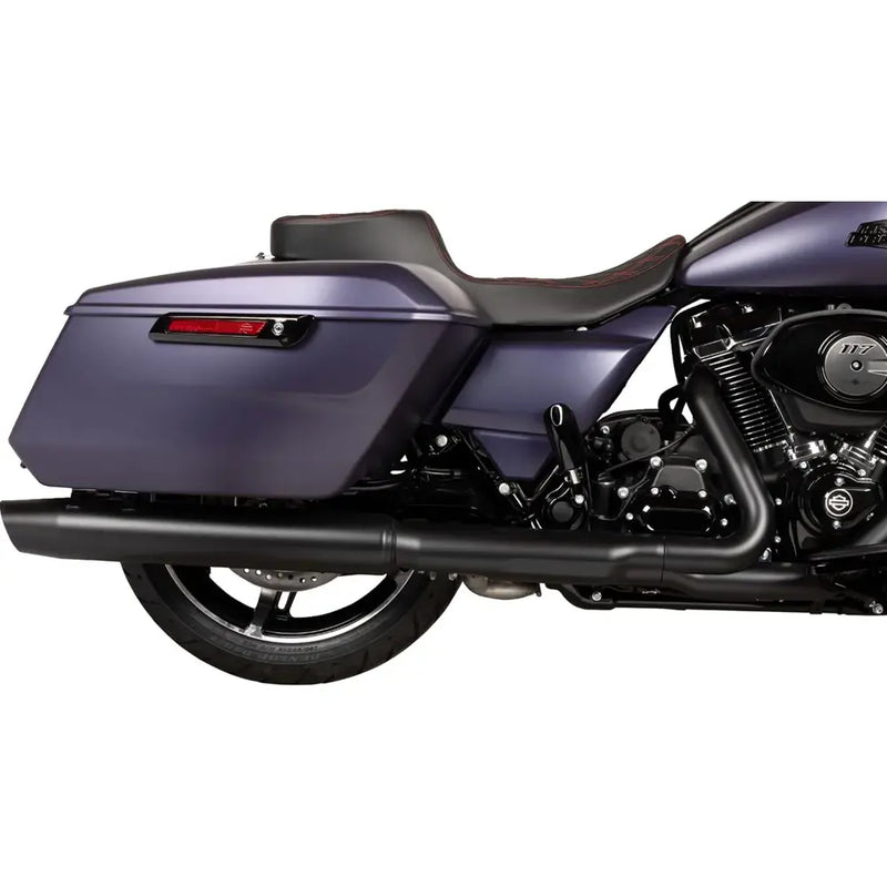 Drag Specialties Performance Predator 2-Up Extended Reach -istuin Harley-moottoripyörään