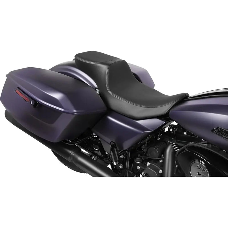 Drag Specialties Performance Predator 2-Up Extended Reach -istuin Harley-moottoripyörään