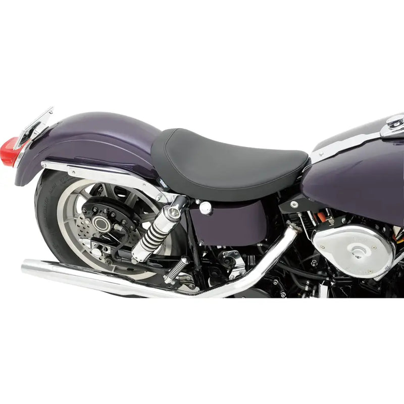 Drag Specialties Matala profiili yksipaikkainen istuin Harley-moottoripyörään