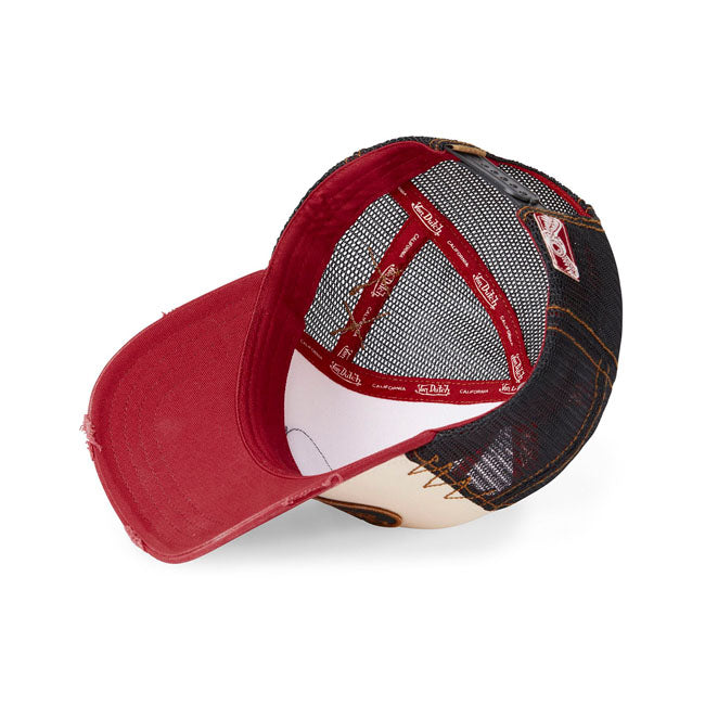 Von Dutch Ahdistunut logo lippis