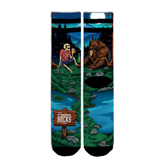 American Socks Riverbank Pals allekirjoitus sukat