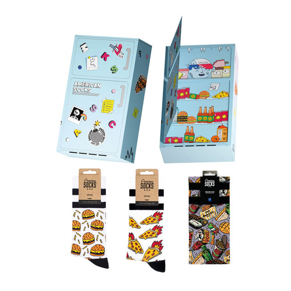 American Socks Frosty Fridge allekirjoitus sukat
