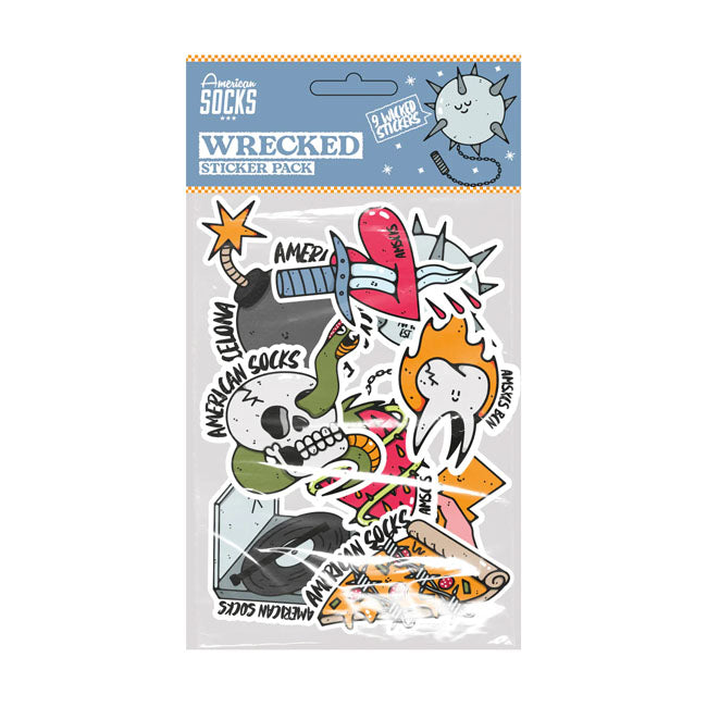 American Socks Hylätty tarra Pack