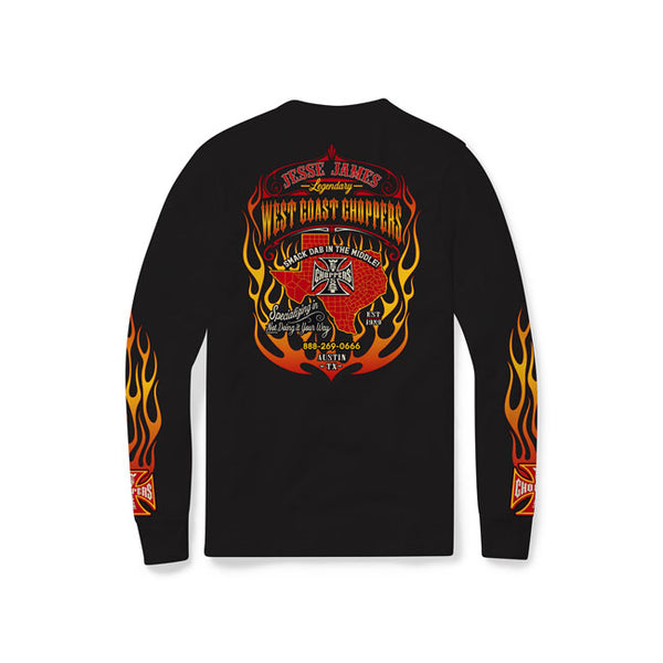 West Coast Choppers Ei tee sitä omalla tavallasi pitkähihainen