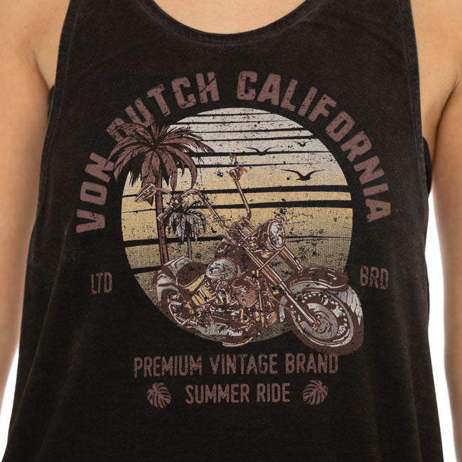 Von Dutch Cafe Race Tank Top naiset
