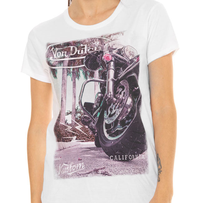 Von Dutch Moto t-paita naiset