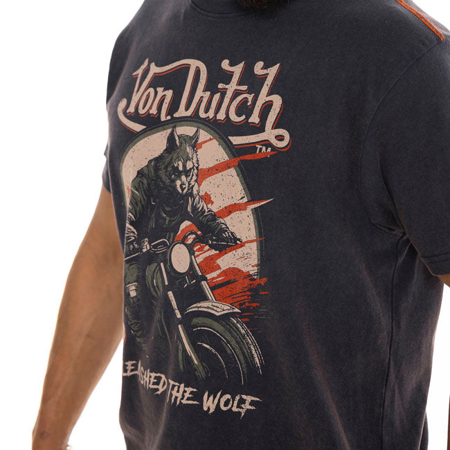 Von Dutch Wolfy t-paita