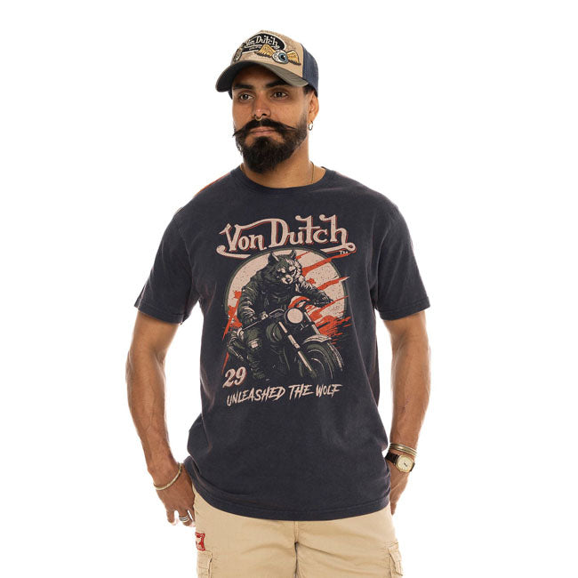 Von Dutch Wolfy t-paita