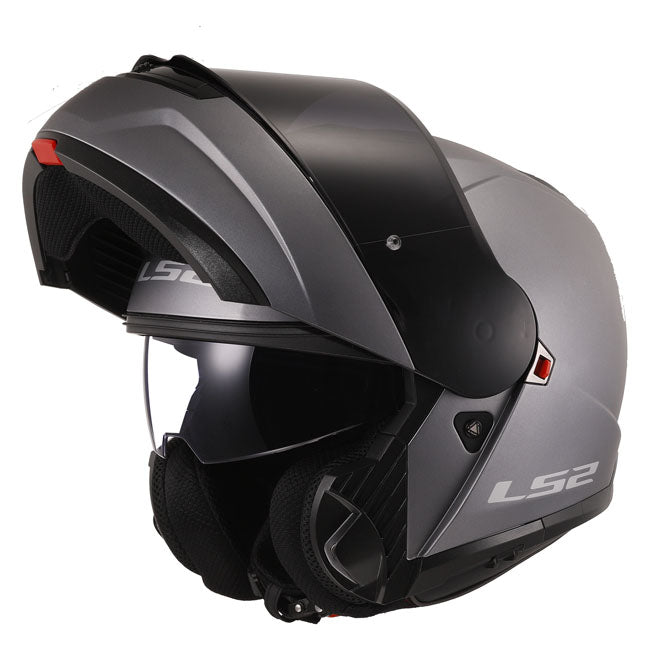 LS2 Strobe II Flip-Up moottoripyöräilykypärä