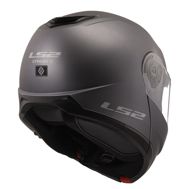 LS2 Strobe II Flip-Up moottoripyöräilykypärä