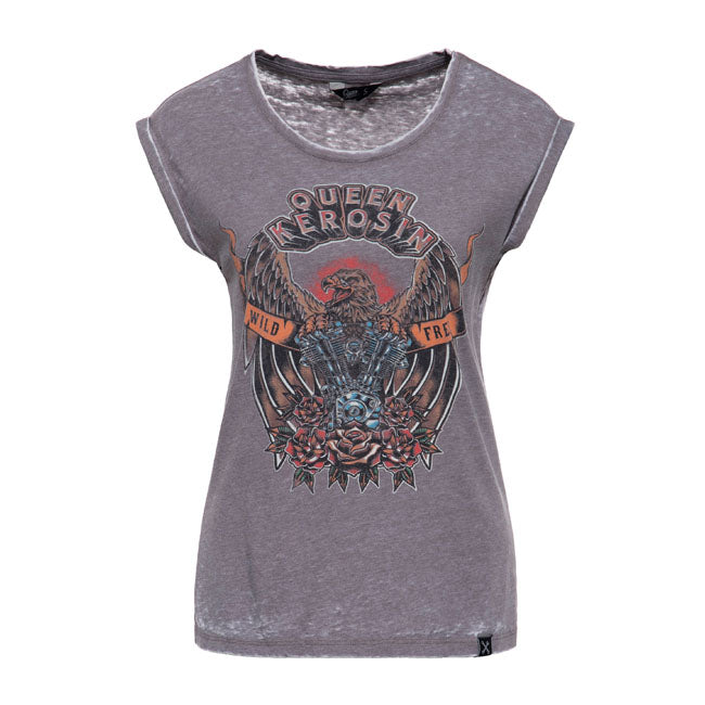 Queen Kerosin Wild & Free T-paita