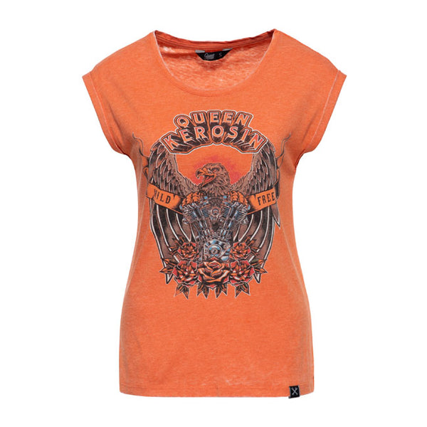 Queen Kerosin Wild & Free T-paita