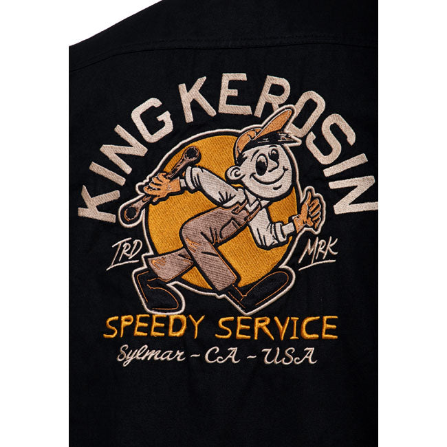 King Kerosin Speedy Service lyhythihainen työpaita